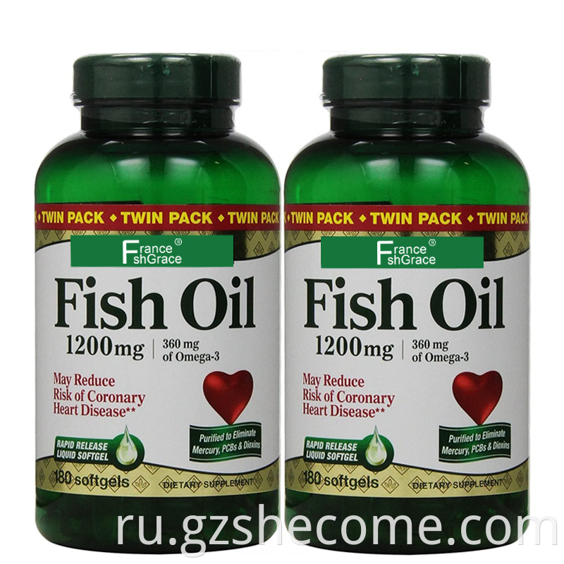 dha fish oil softgel